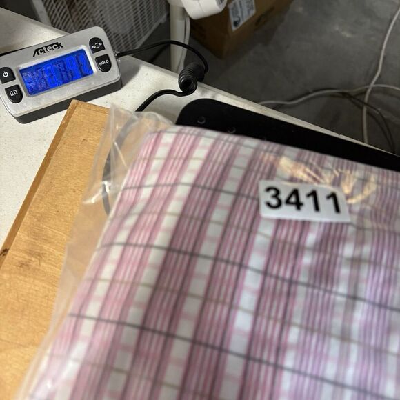 Brooklyn Xpress Shirt Men XL Paisley Flip Plaid Pocket Button Front - Picture 10 of 10